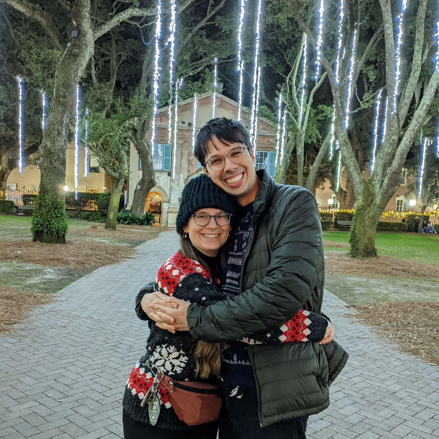 Christmas Eve in Charleston, South Carolina, 2023