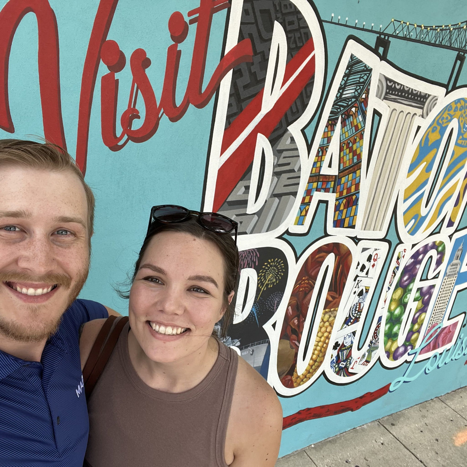 when Brittney lived in Thomasville, GA and Travis lived in San Marcos, TX. we had to meet in Baton Rouge (the halfway point) to see each other!