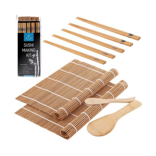 Zulay Kitchen 9 Piece Sushi Making Kit For Beginners