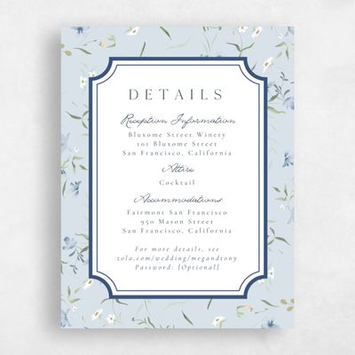 Blue Whisper Wedding Enclosure - Vasara