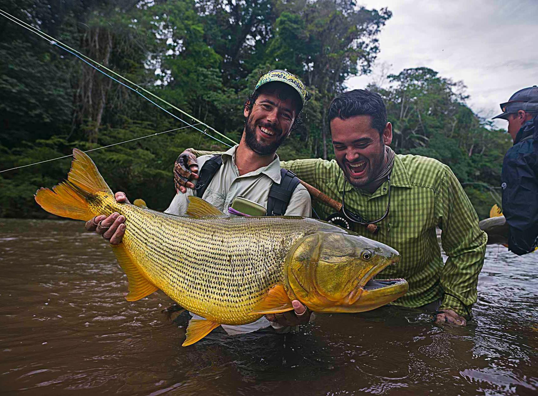 Guided Golden Dorado Fishing Trip on our Honeymoon