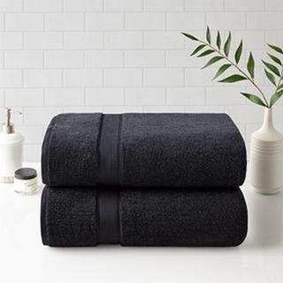 Signature Antimicrobial Cotton Bath Sheet, Set of 2