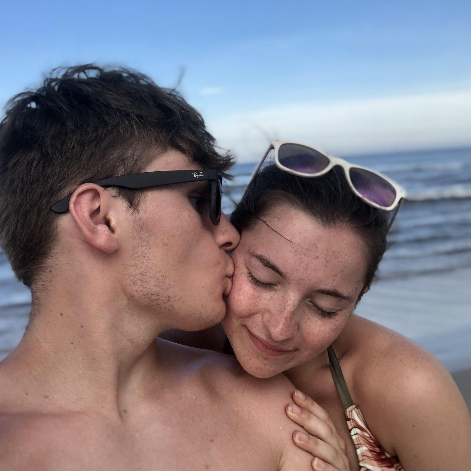 This photo was taken on our first vacation together (2020)
