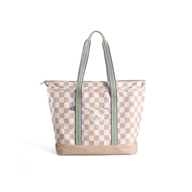 Itzy Ritzy Mom Tote - Check Yes