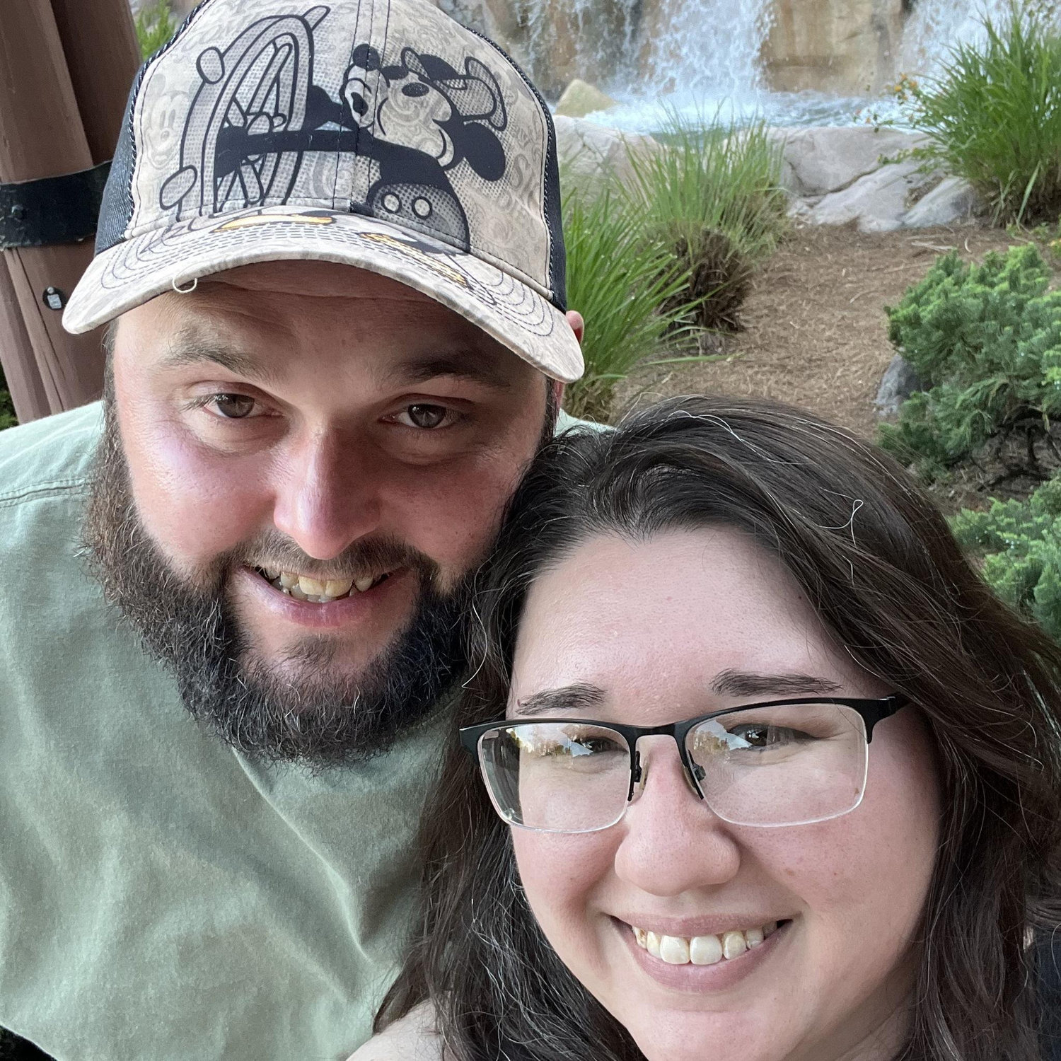 First anniversary trip to Disney- dinner at Wilderness Lodge April 5, 2025