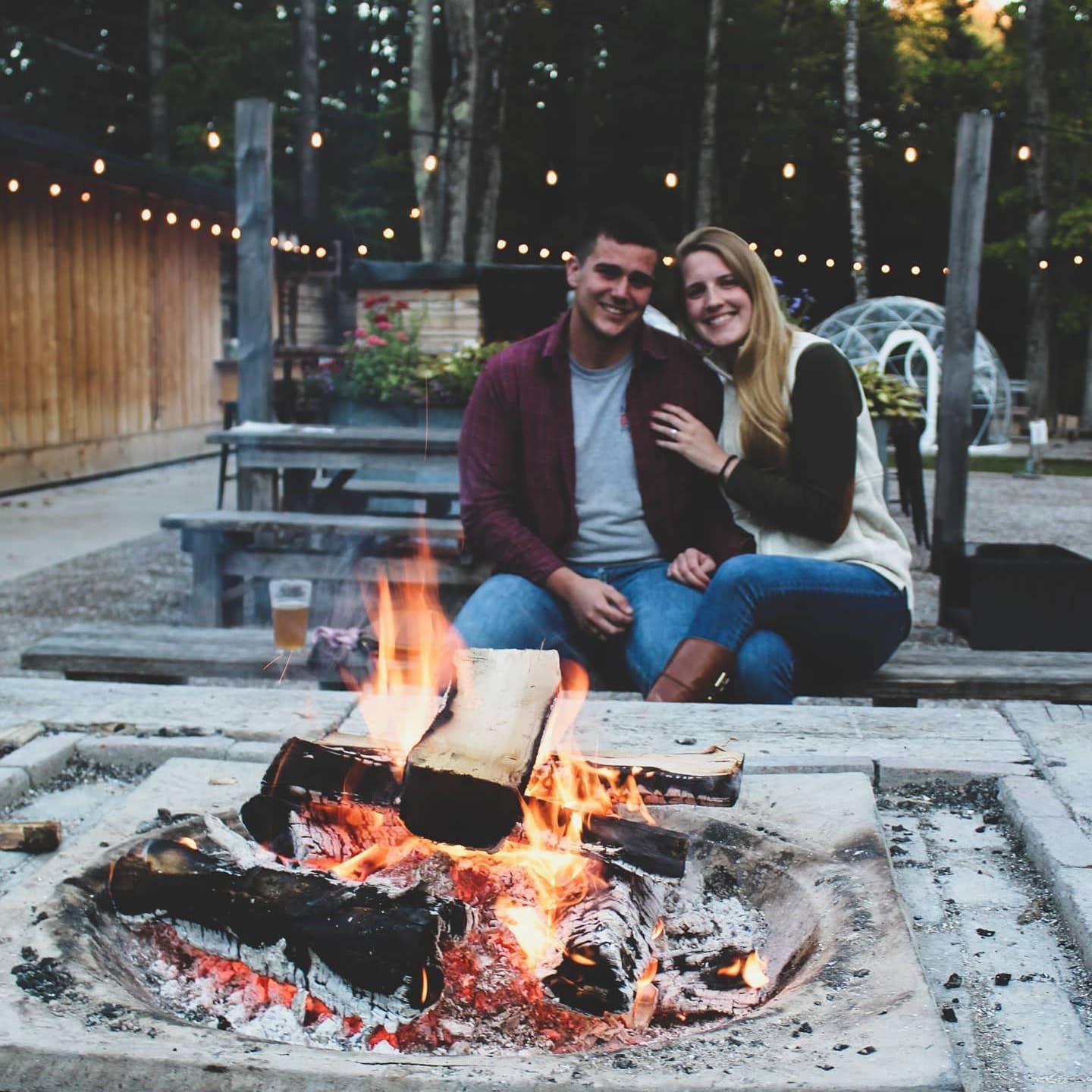 The day after we got engaged :)