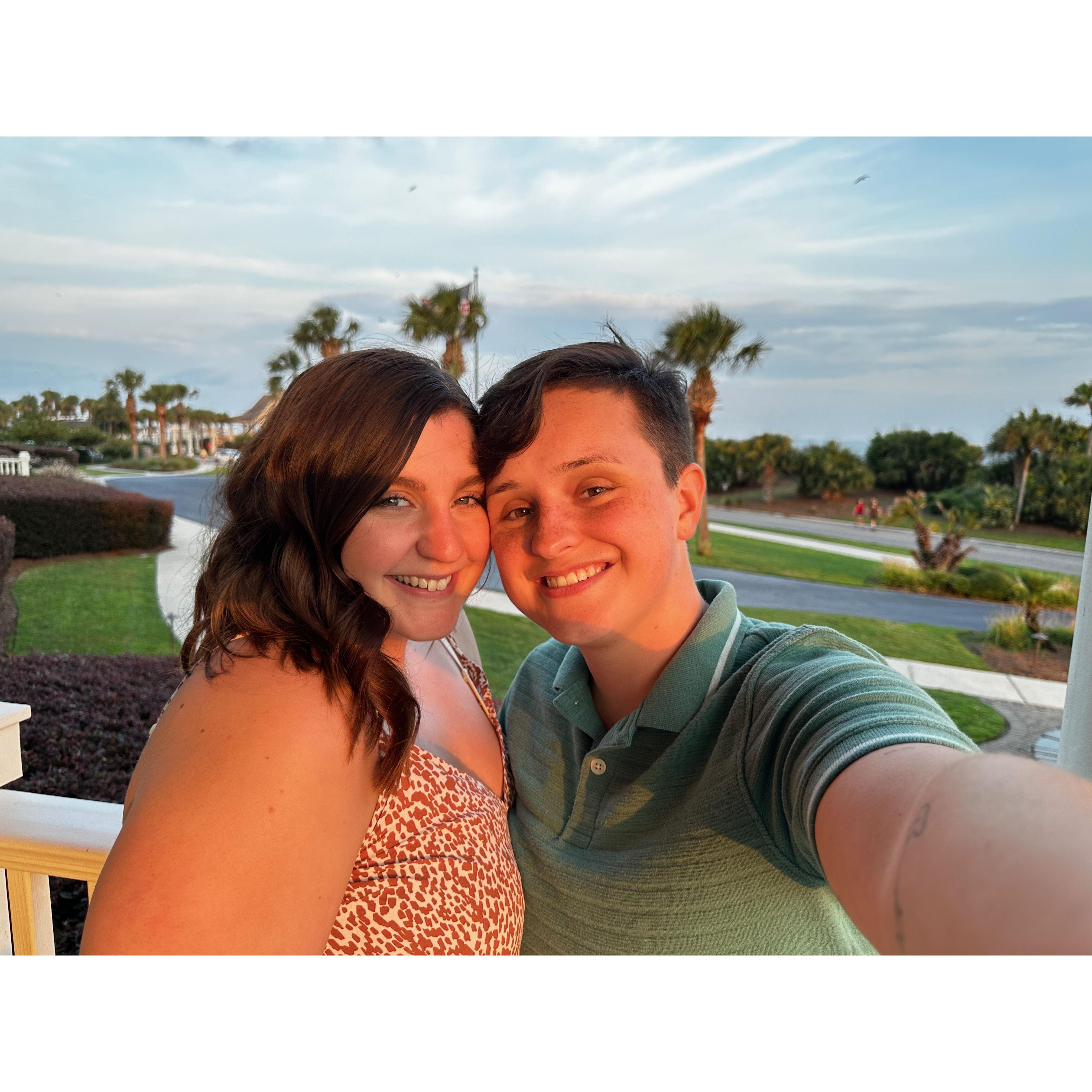 Our second vacation together!