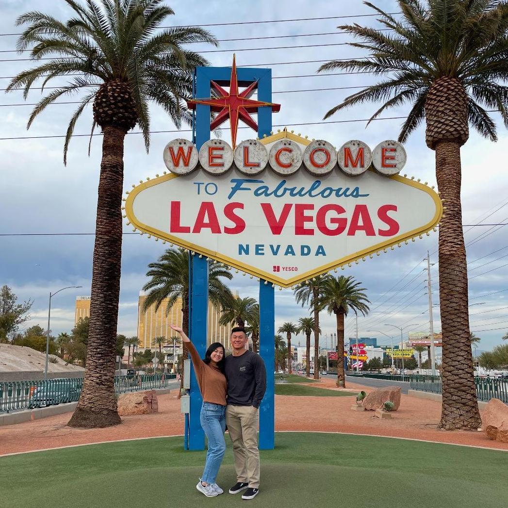 Visiting Las Vegas together
