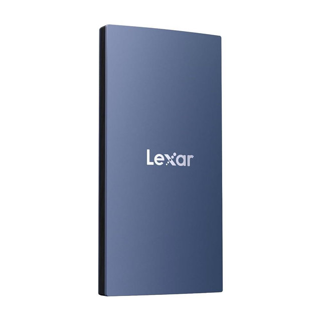 Lexar ES3 1TB External SSD, USB 3.2 Gen2 Portable SSD, PSSD Up to 1050MB/s Read, 1000MB/s Write, External Solid State Drive Compatible with iPhone 16/15 Series/Mac/PS5/XBOX/Laptop/PC, Blue