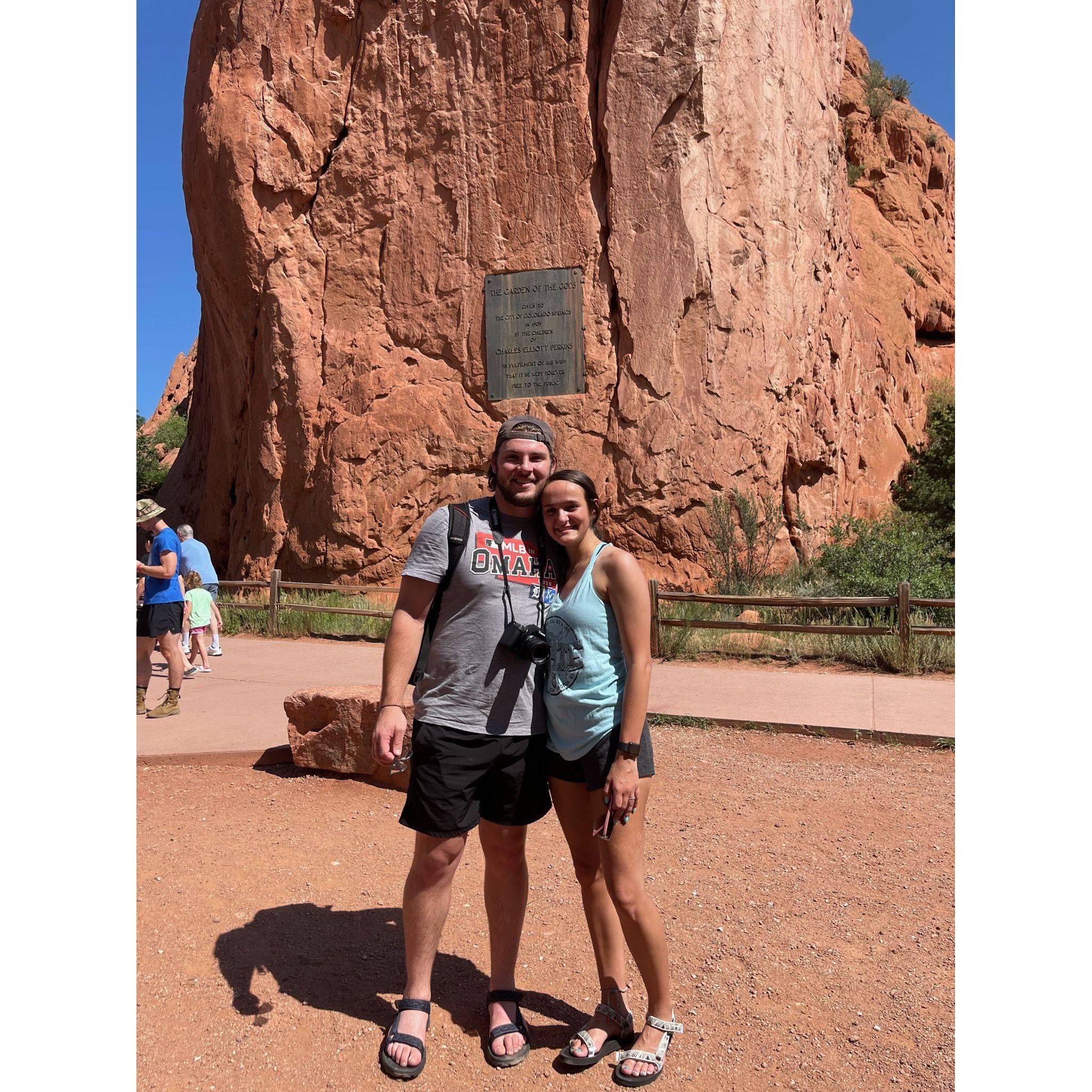 Our first "big" vacation together