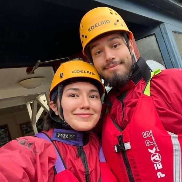 Gorge walking gear in Snowdonia, Wales