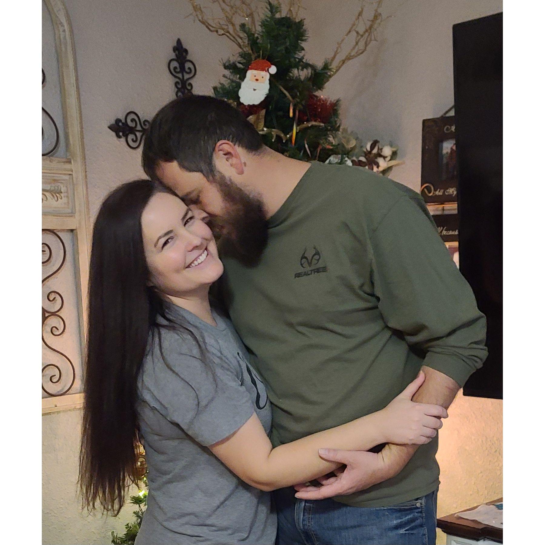 The way he adores me tells me there is nothing else going on in his head besides the thought of me.... I trained him well. :)