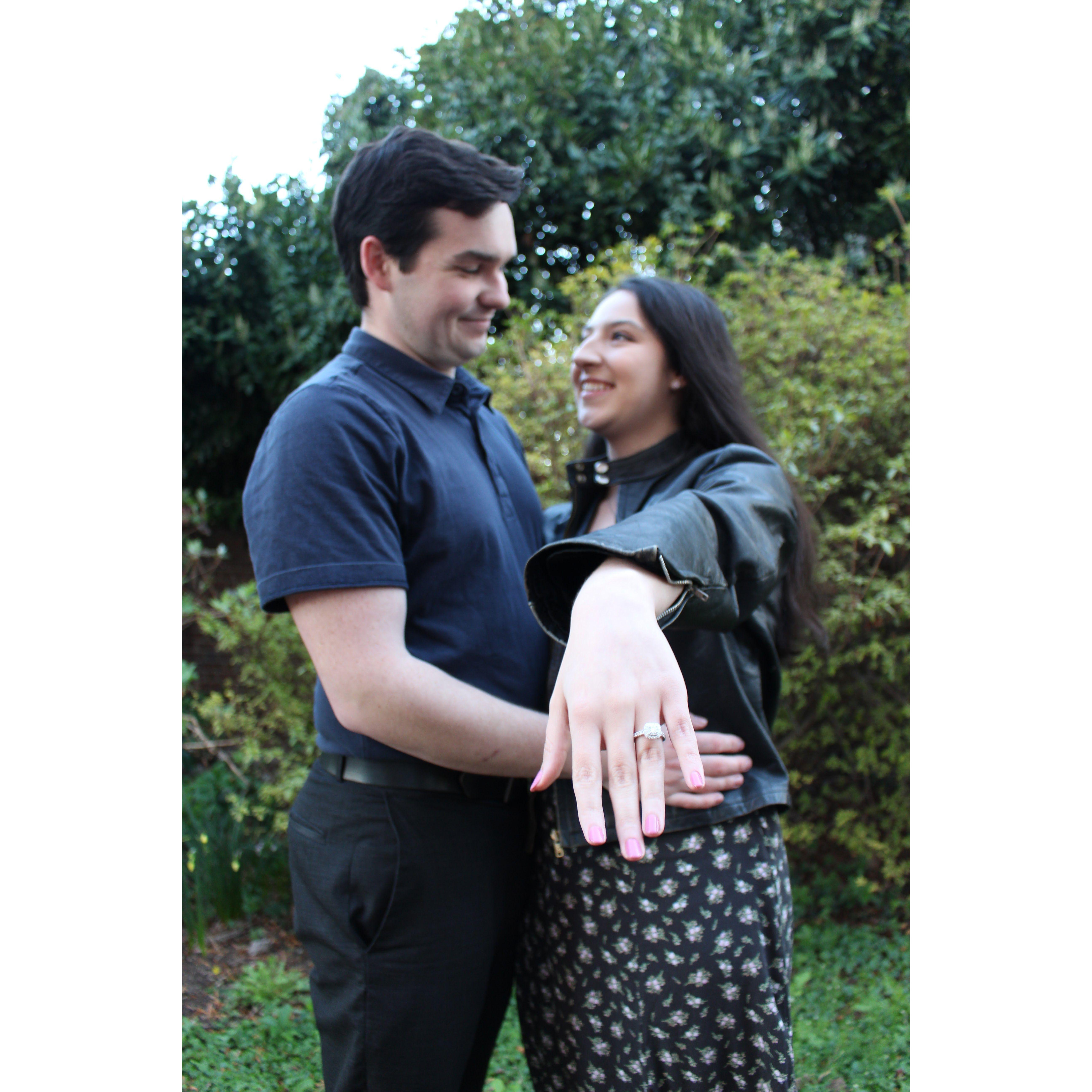 Engagement photos courtesy of Megan Ruggeri and Jon Collier