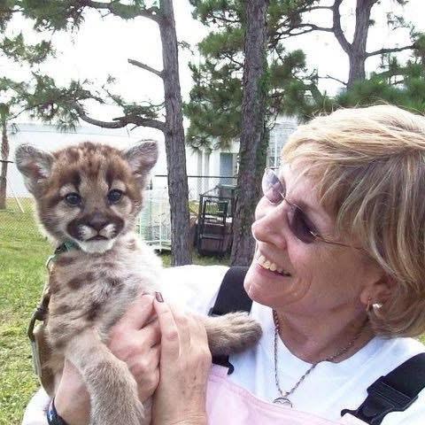 Scott’s mom doing what she loves