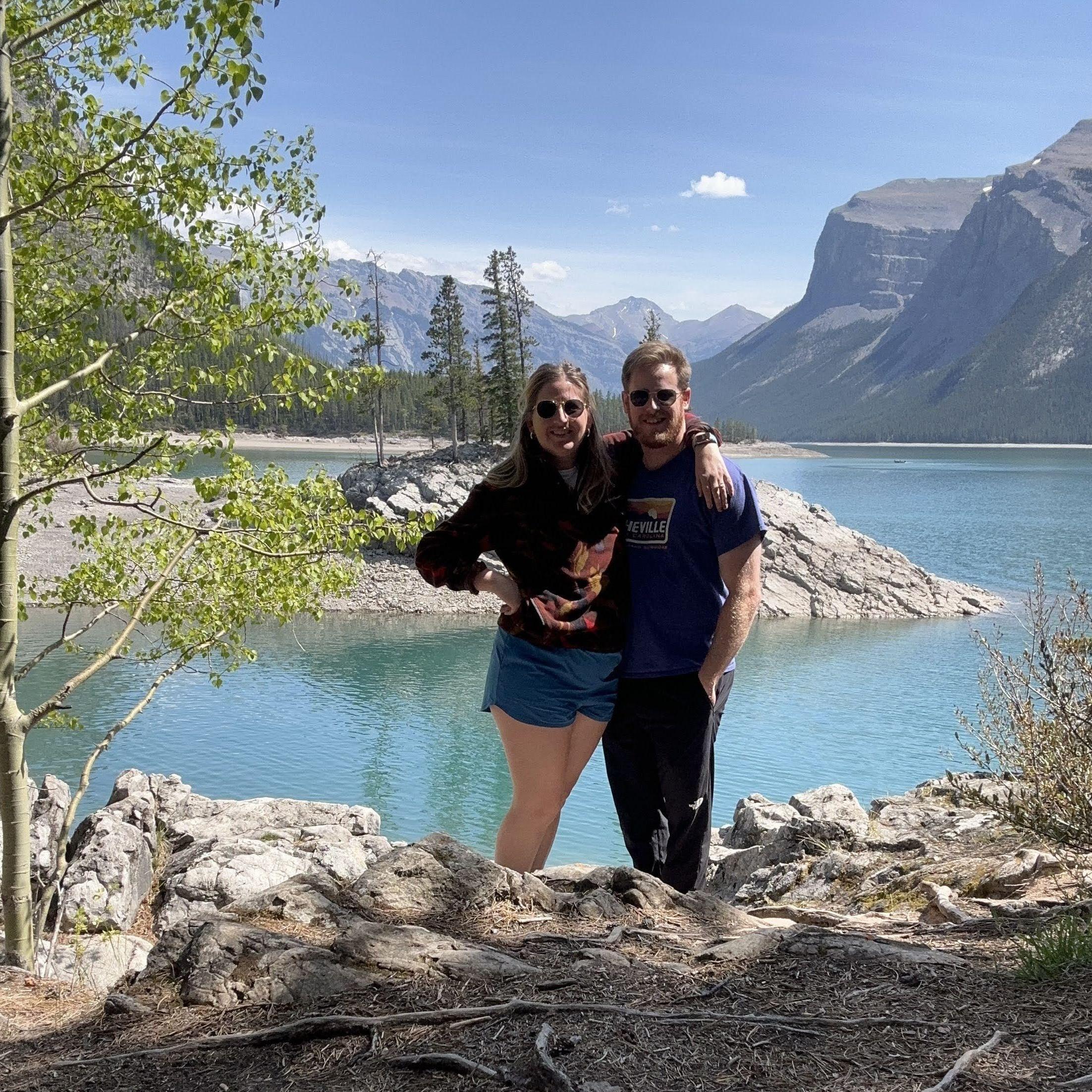 Engagement at Lake Minnewanka