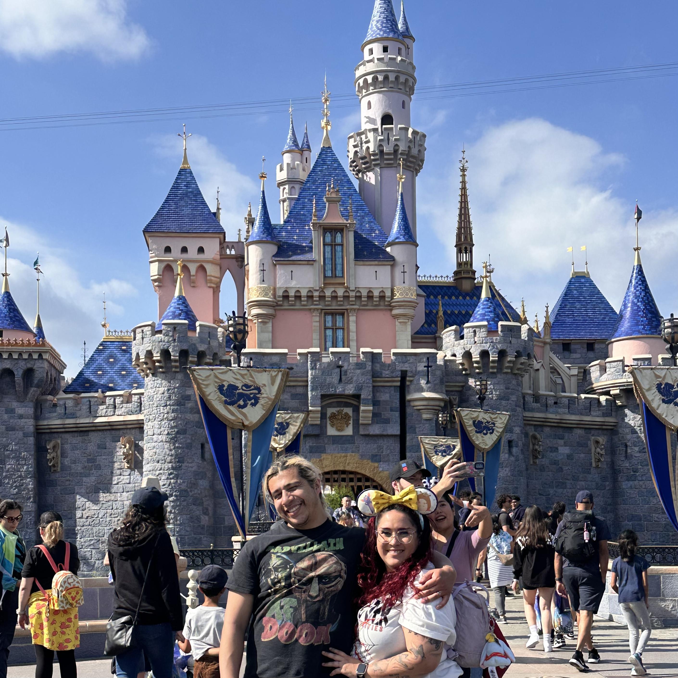 Our first time at Disneyland together!