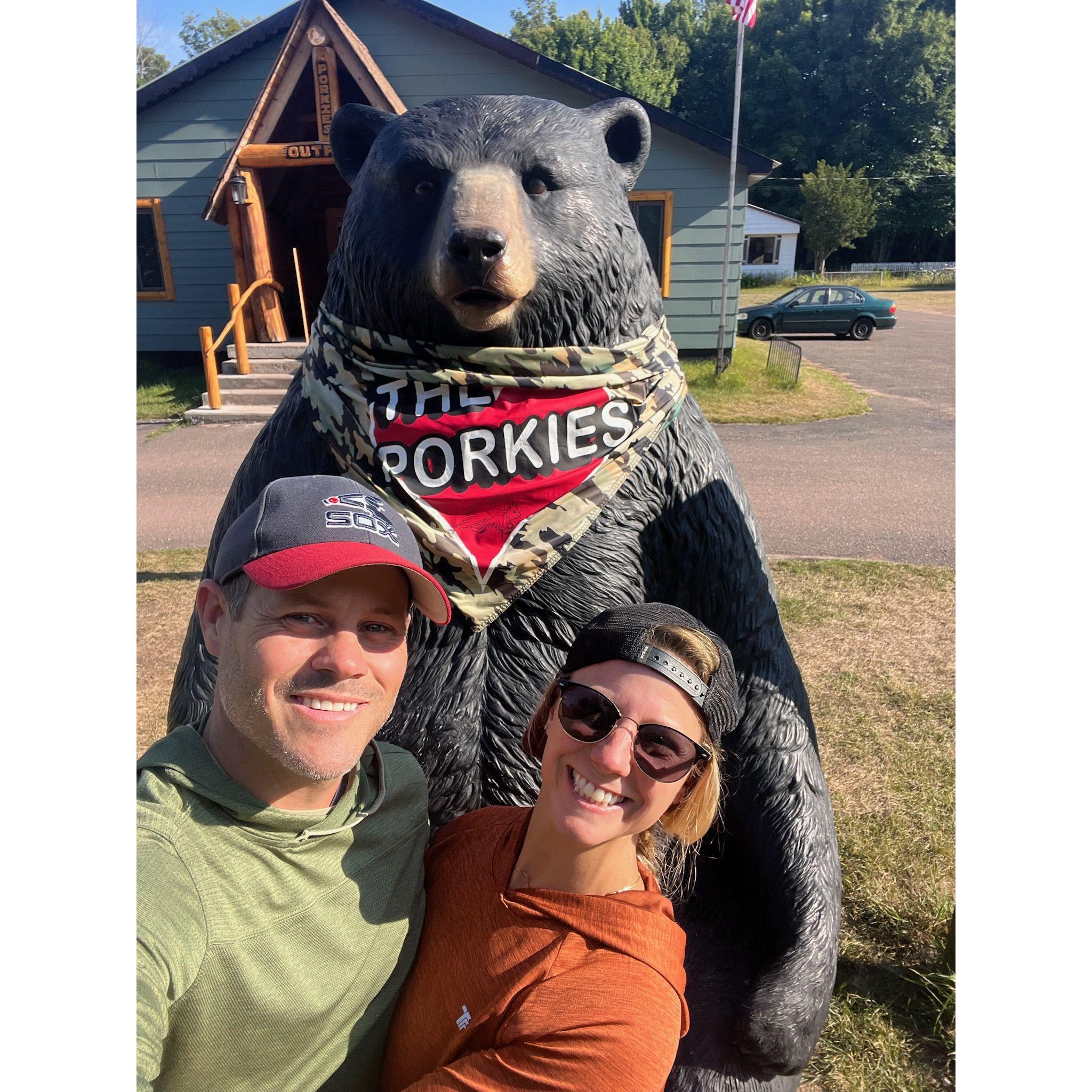 Our favorite spot! Porkies Outpost, Upper Peninsula