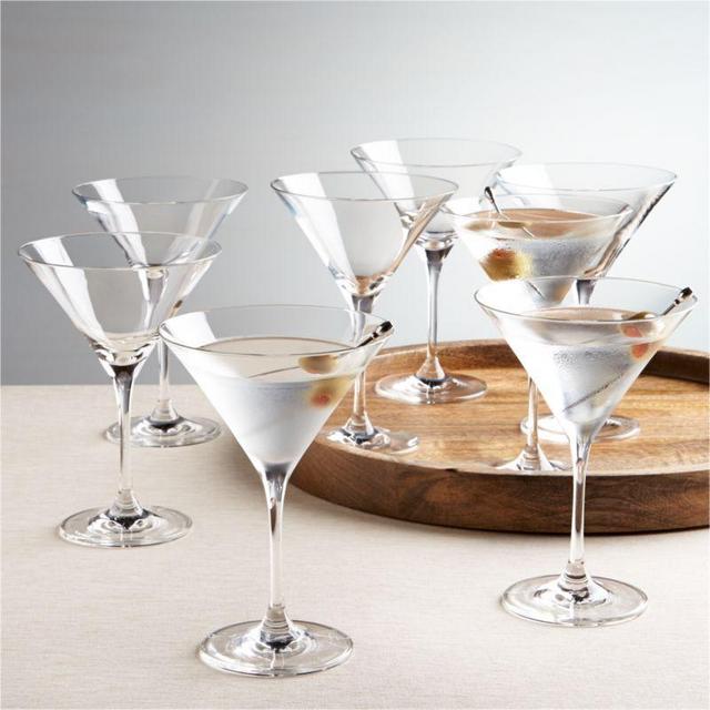 Martini Glasses, Set of 8