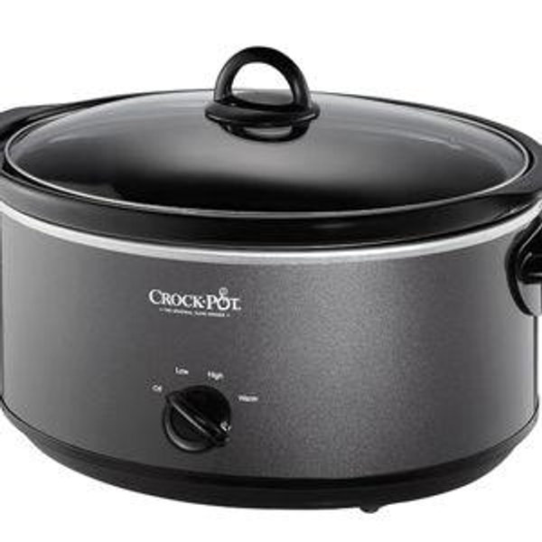 Crockpot SCV700-CH-BR Slow Cooker 7 quarts Charcoal