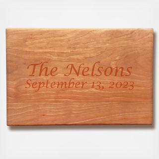 Personalized Artisan Cherry Board