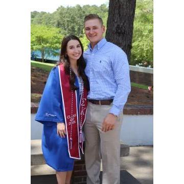 Luke and I graduating from college in the same weekend!