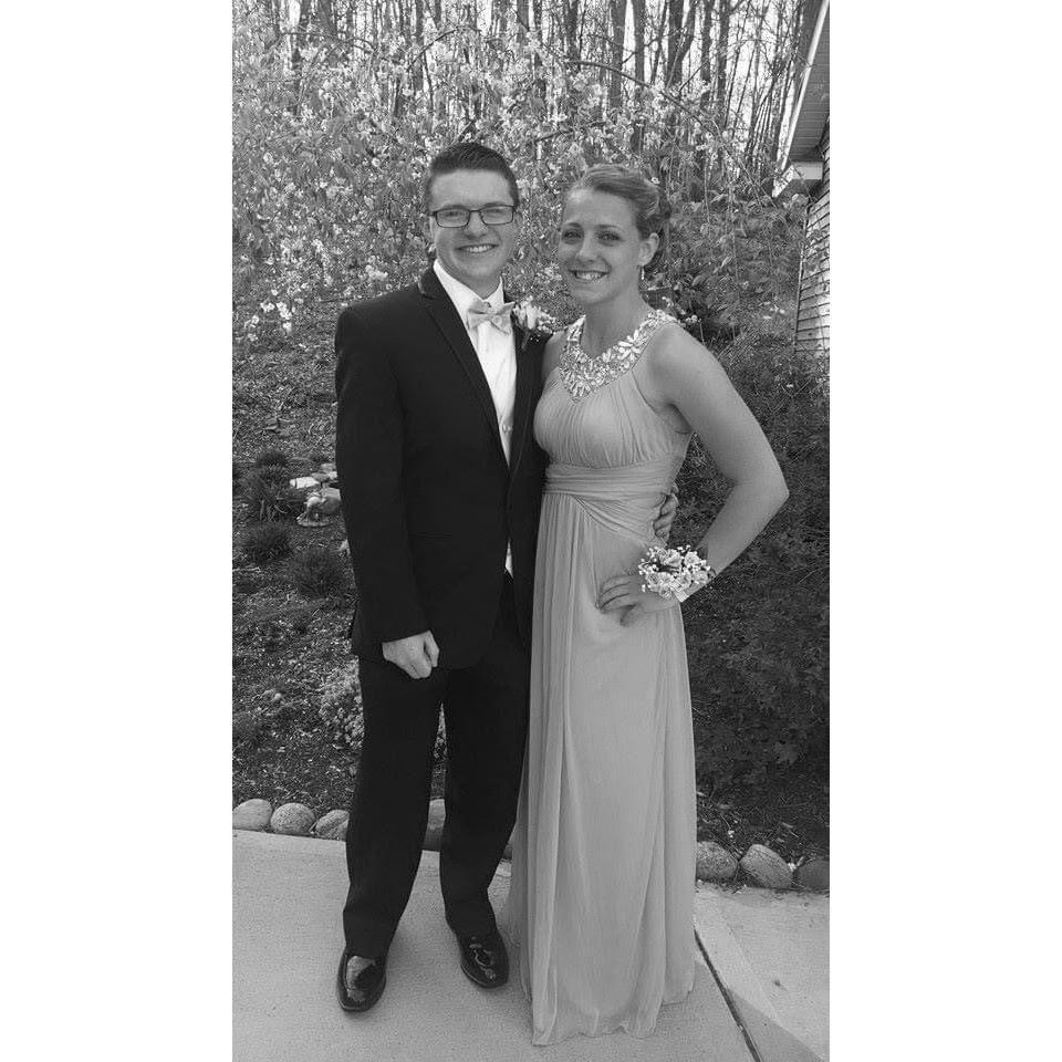 TJ's senior prom in 2015.