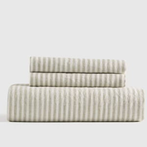 European Linen Fitted Sheet Set