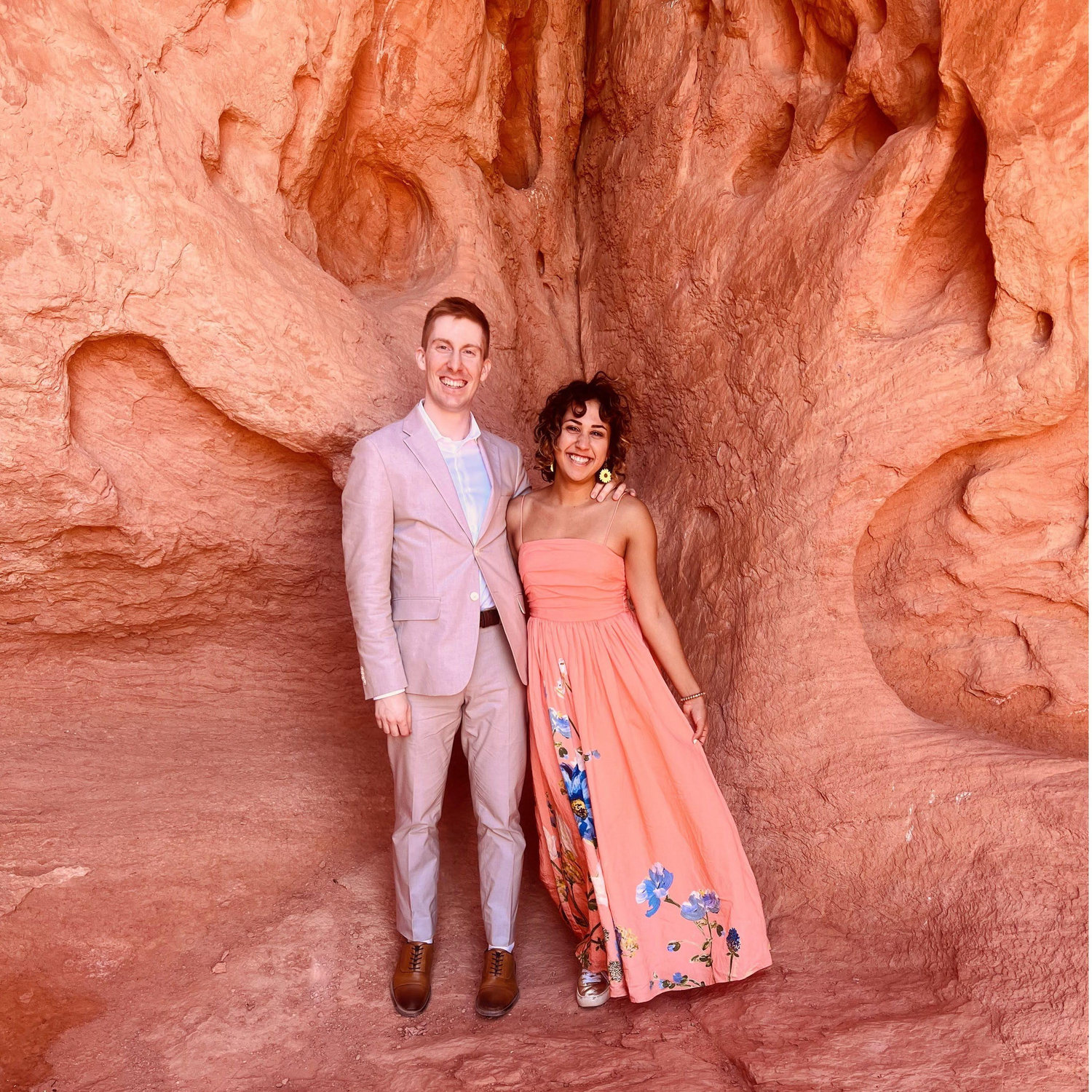 October 2023 -- attending our groomsman Jason's wedding in Nevada