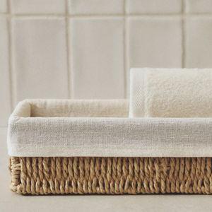 RECTANGULAR FABRIC INTERIOR BASKET | Zara Home United States of America
