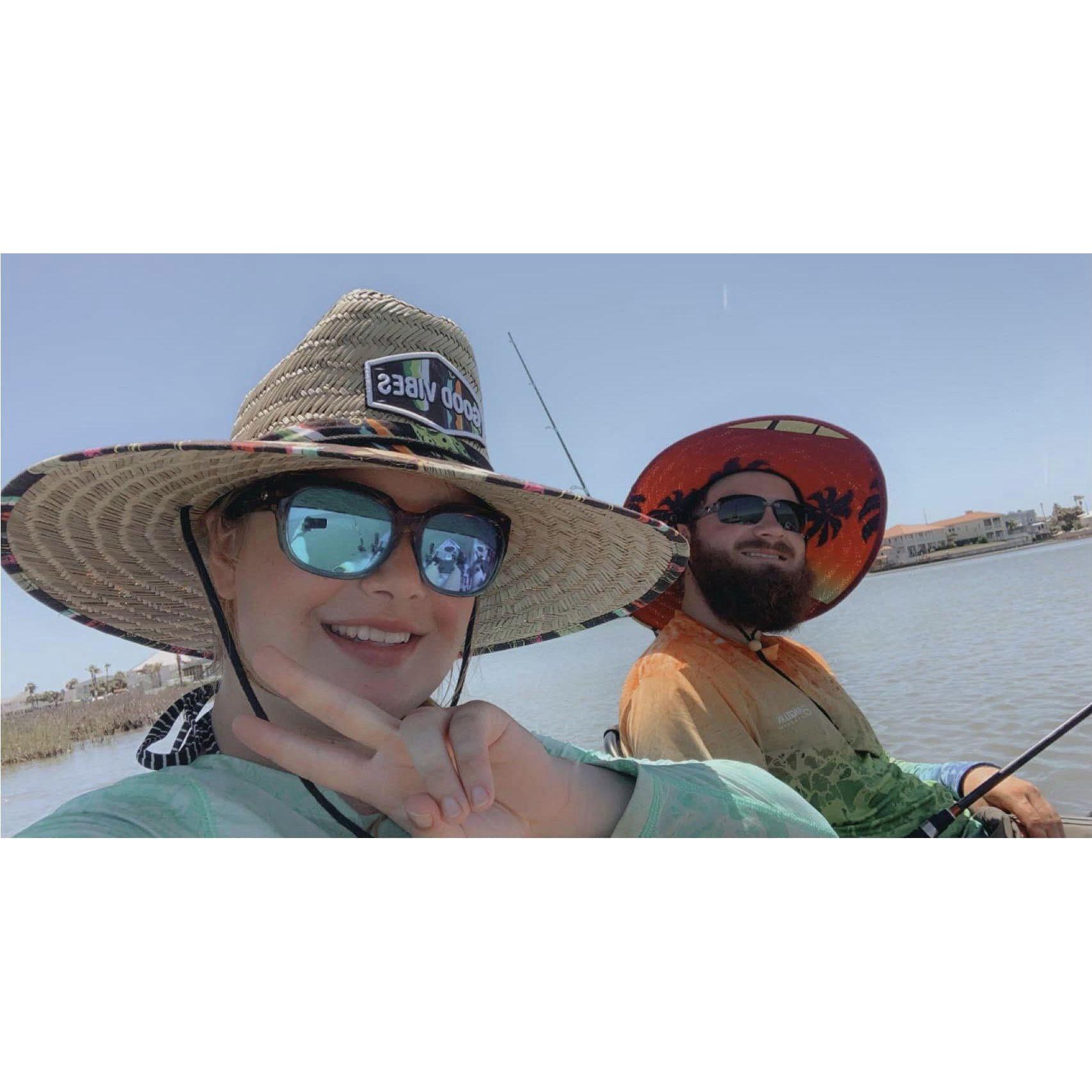 Annual fishing trips to Port Aransas, TX