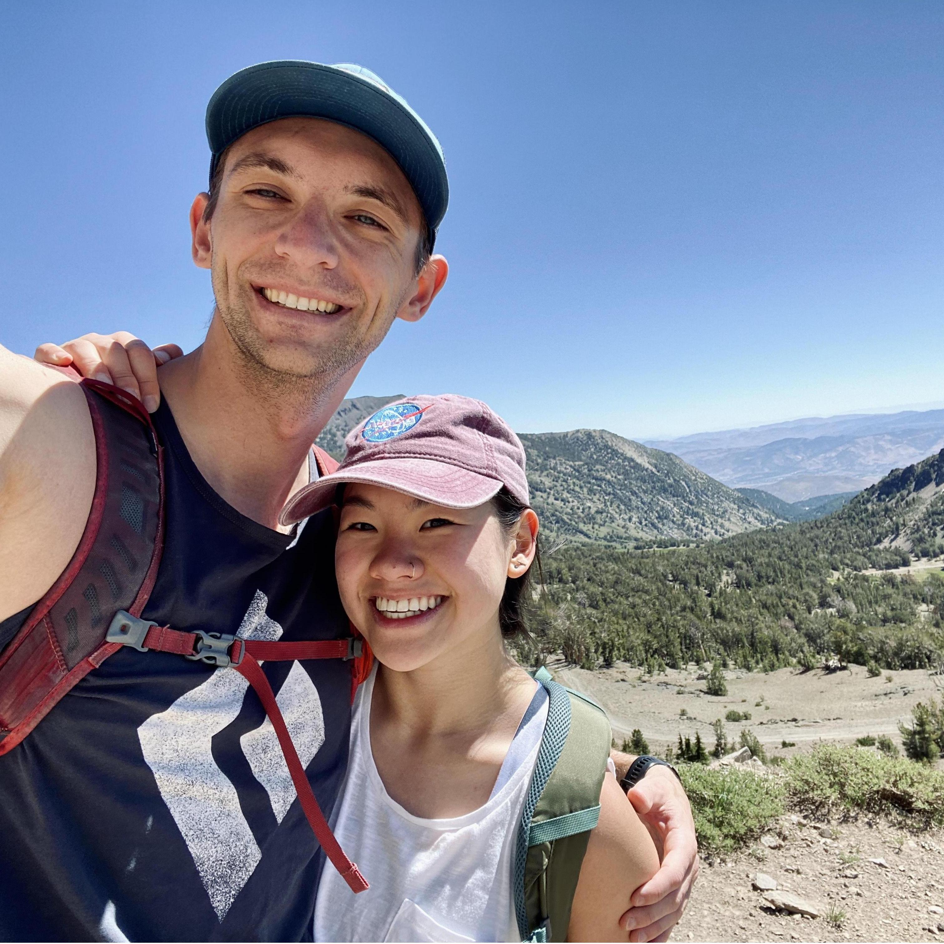 Our first 10+ mile hike together!