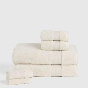 Turkish Classic Bath Sheet Bundle in "Ivory"