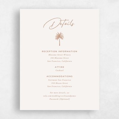 Light Oatmeal, Beige Wedding Enclosure - Seaview
