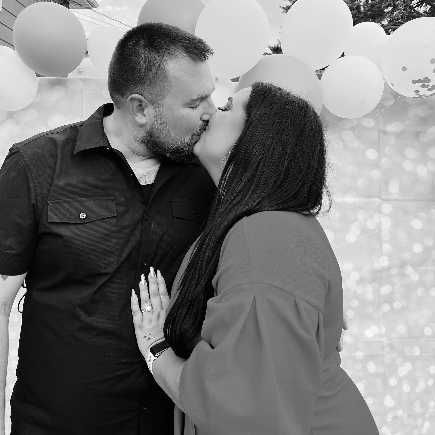 The day she said YES!