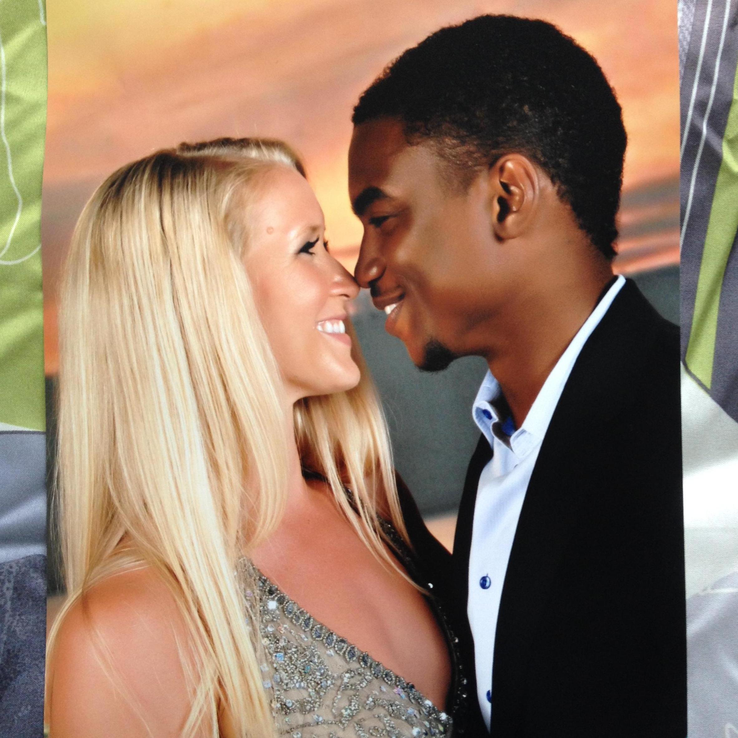 Celebrating the night of their Engagement.