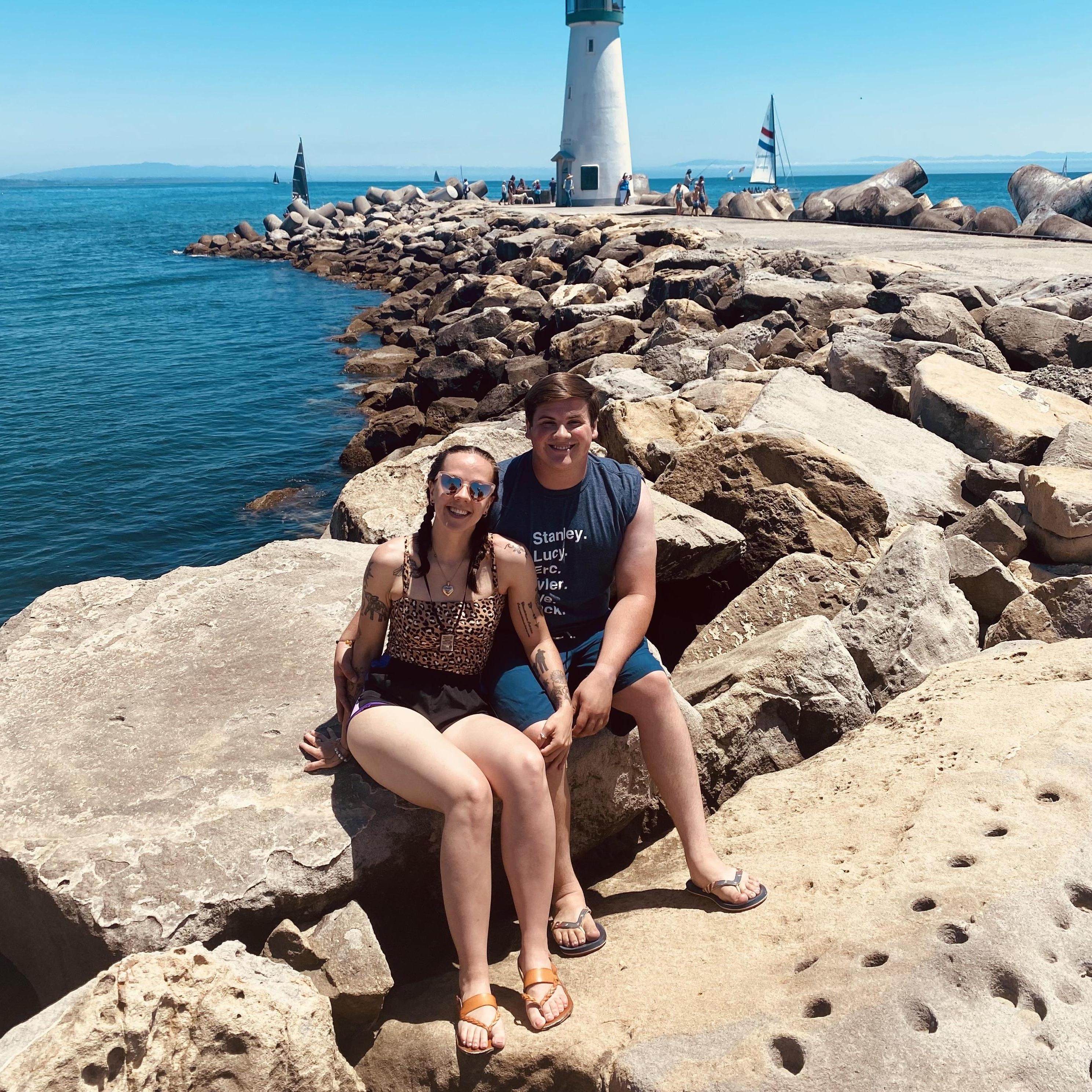 Our first trip to California together!