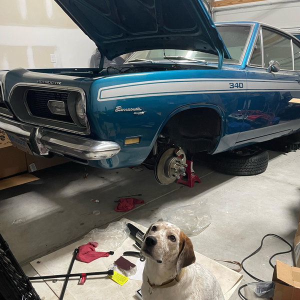 get Gloria to the wedding in the broke down Barracuda