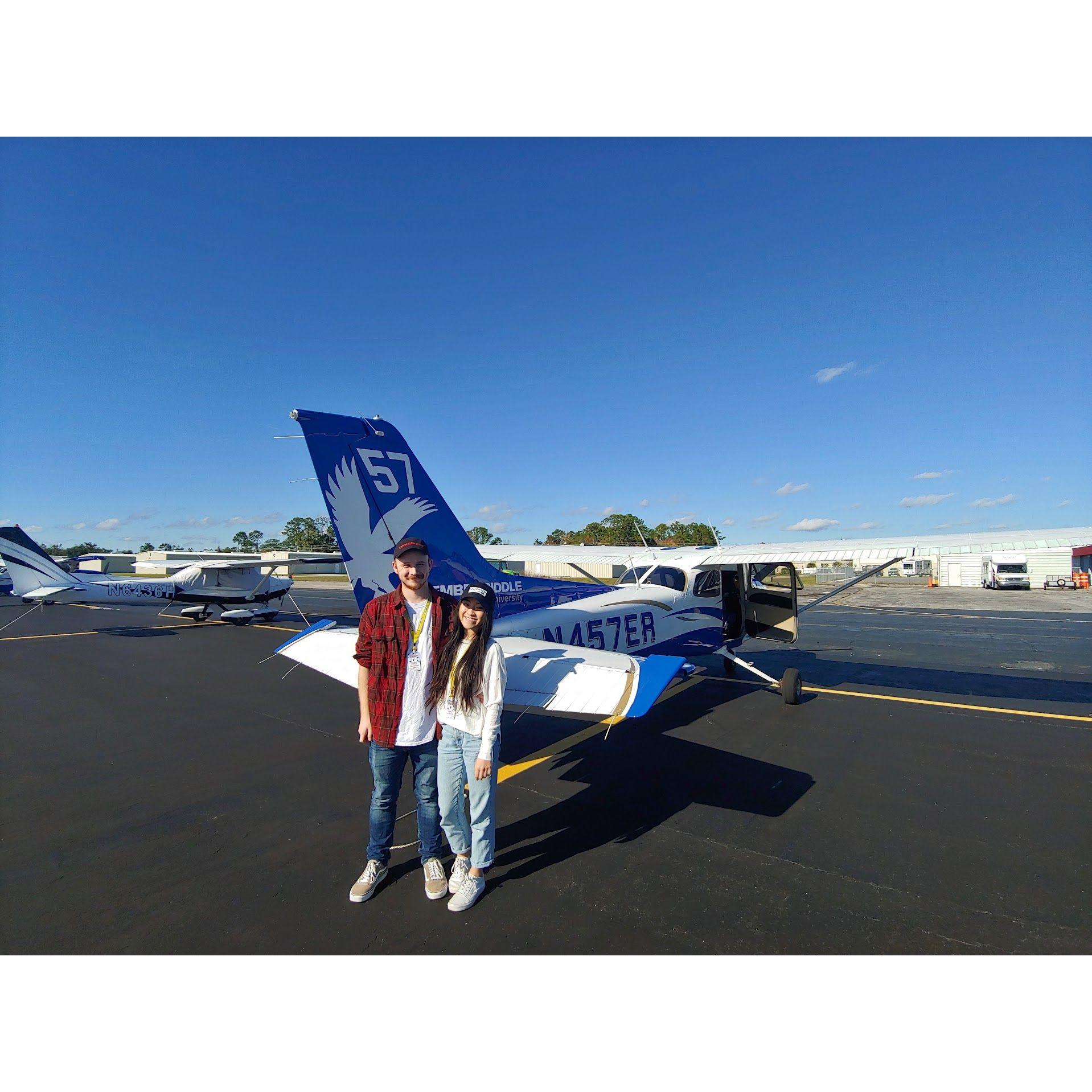 Year 5. We flew a plane and survived