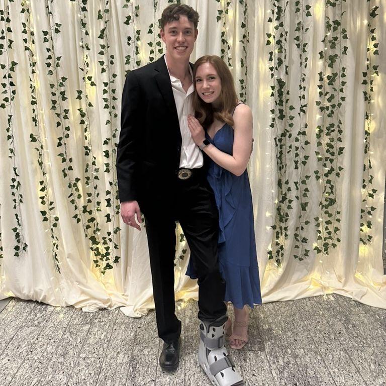 Pharmacy prom! Not pictured: Sam's crutches :(