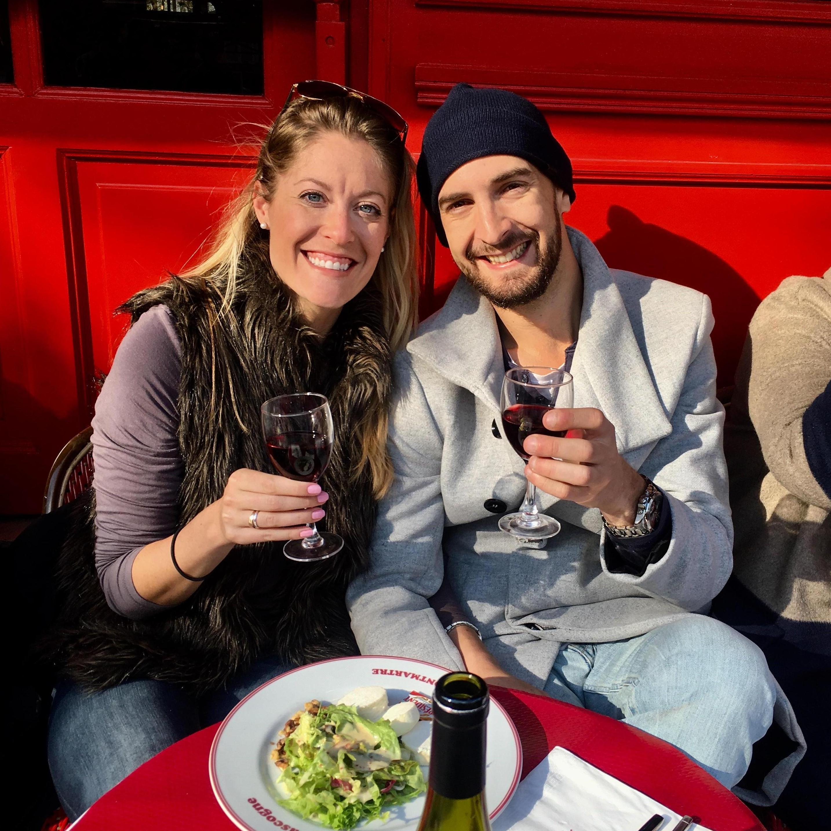 Our first trip together.. to the city of love - Paris!