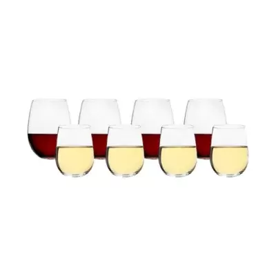 Riedel® O Cabernet/Merlot + Viognier/Chardonnay Stemless Wine Glasses Buy 6 Get 8 Value Set