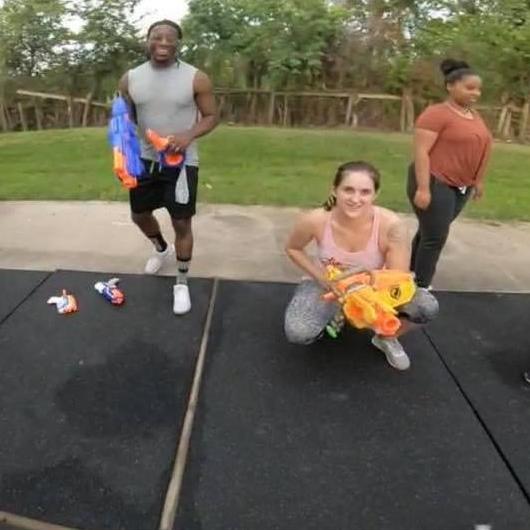 Nerf gun party!