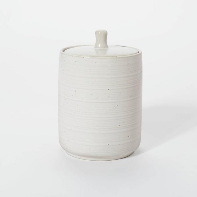 18oz Stoneware Kitchen Storage Canister - Threshold™ designed with Studio McGee