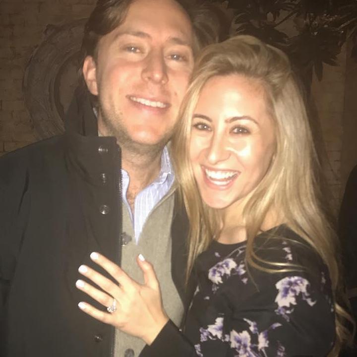 The night we got engaged!
