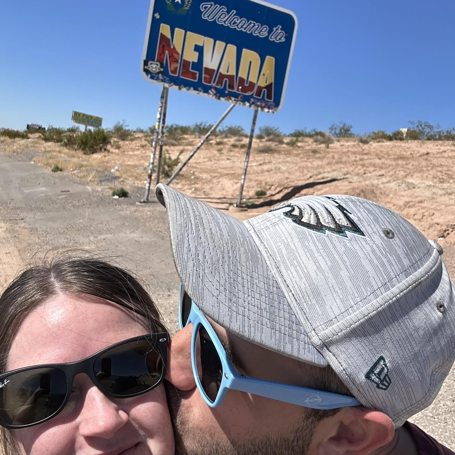 We arrived in Nevada