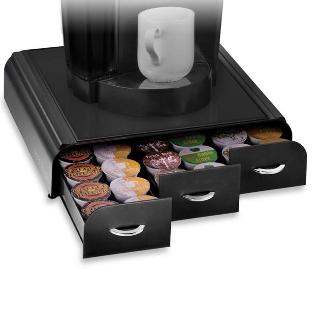 Mind Reader Anchor K-Cup® Single Serve Coffee Drawer in Black (Holds 36 K-Cups)