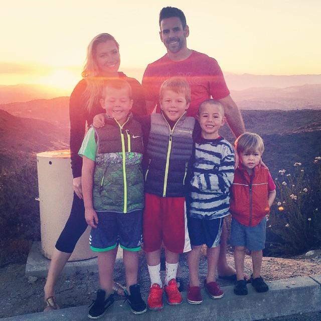 Fourth of July by Reagan Library in Simi at sunset!