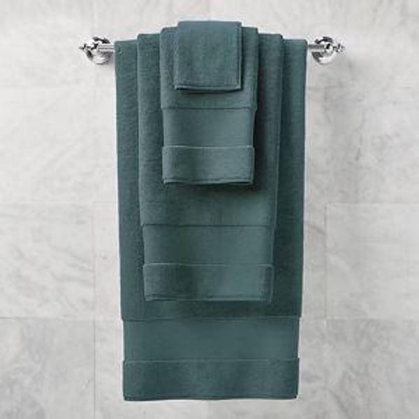 Frontgate Resort Collection Bath Towels Set Deep Teal