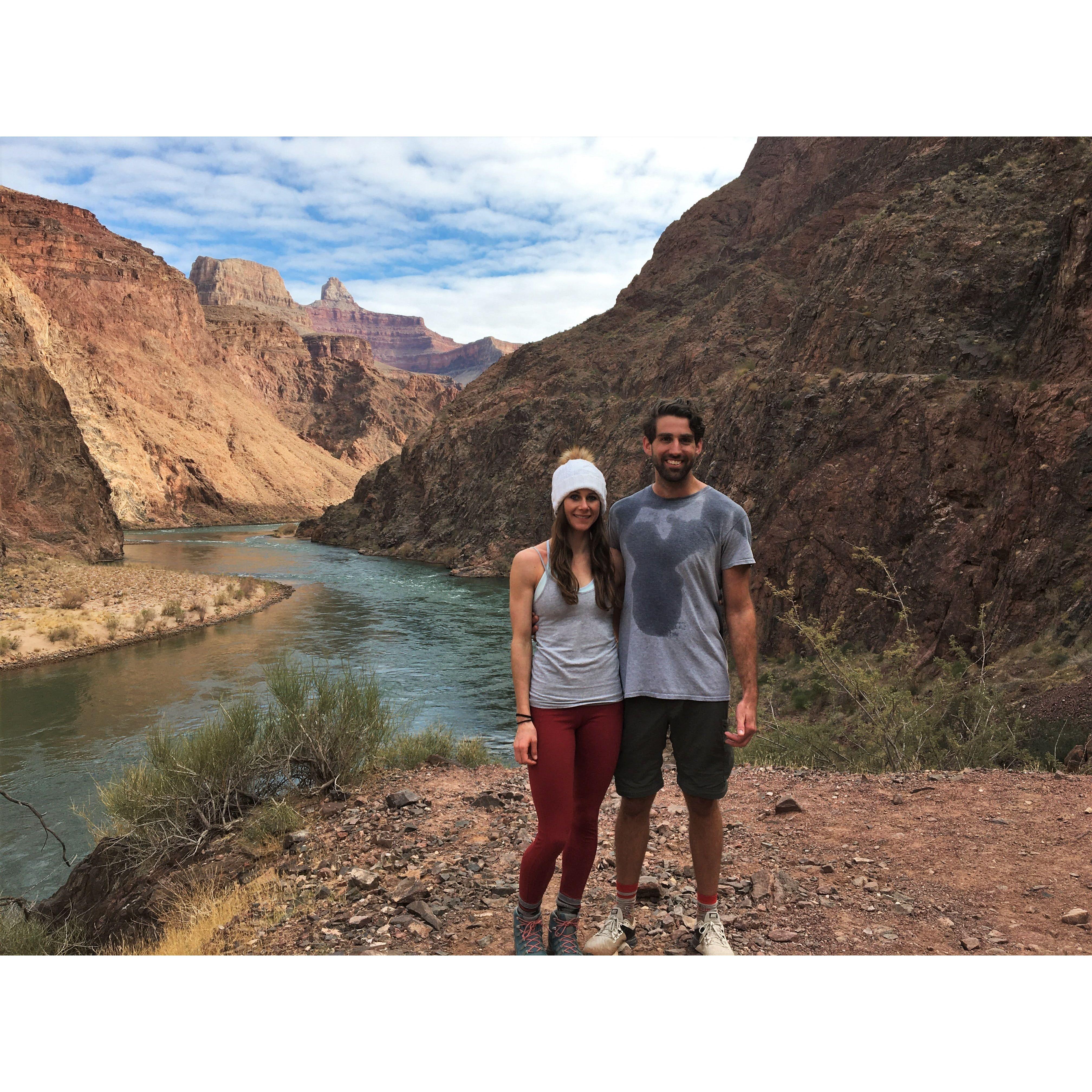 To escape the pandemic, we took a road trip out west. We accidently ran to the bottom of the Grand Canyon.