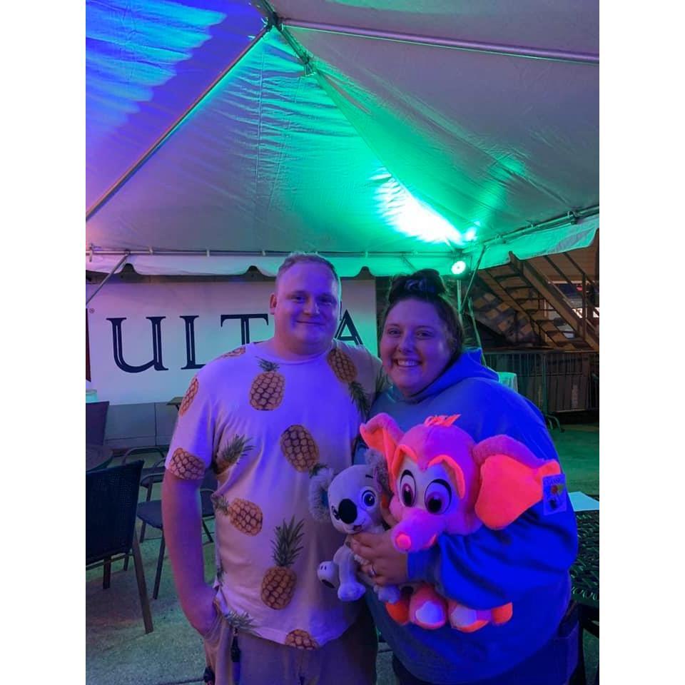 First time I brought Andrew to Evansville and his first Fall Festival.